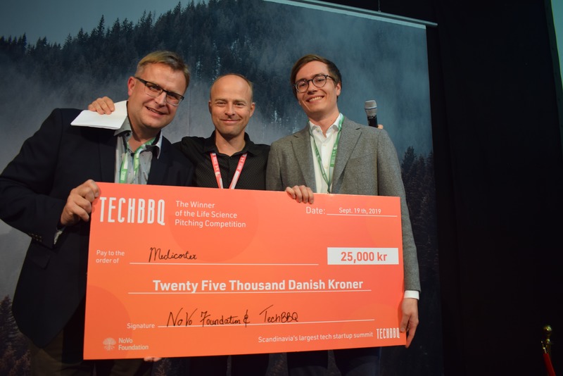 Medicortex was chosen as the winner of TechBBQ’s pitching competition! 