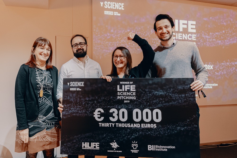 Medicortex wins the Life Science Pitching competition at Y Science 2019 